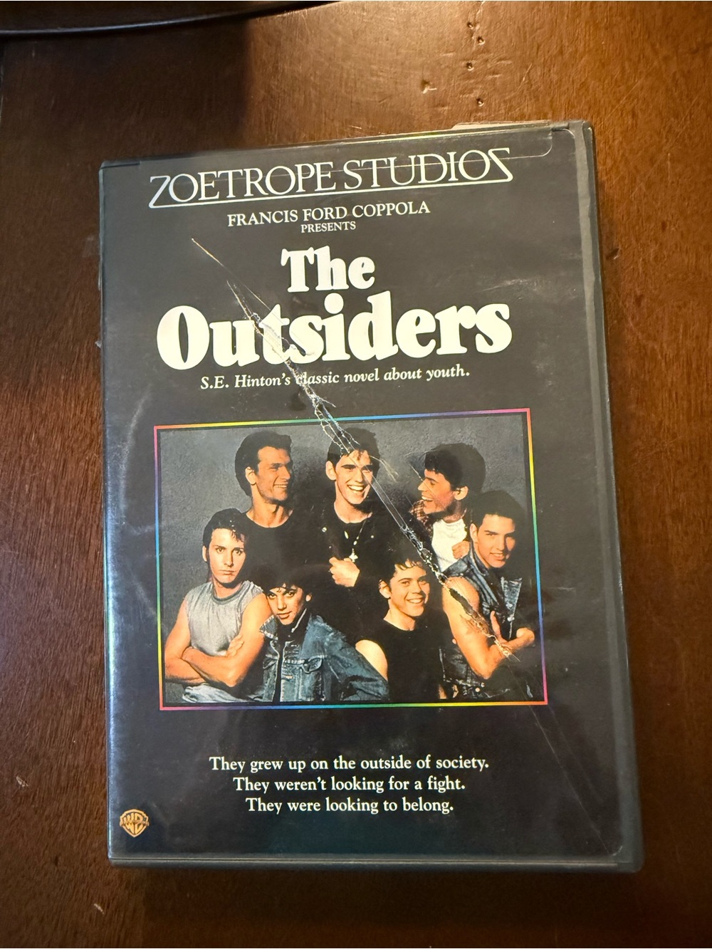 The Outsiders VHS Tape - Black